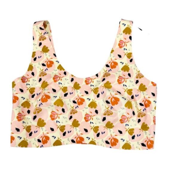 Knix LuxeLift Pullover Wireless Bra In Spring Bloom Size XXS+ - Picture 2 of 5